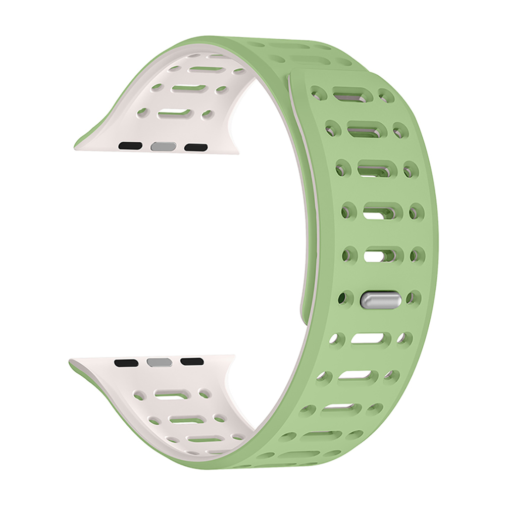 Apple Watch 10 46mm Uyumlu Zore KRD-124 Silikon Kordon Strap Kayış