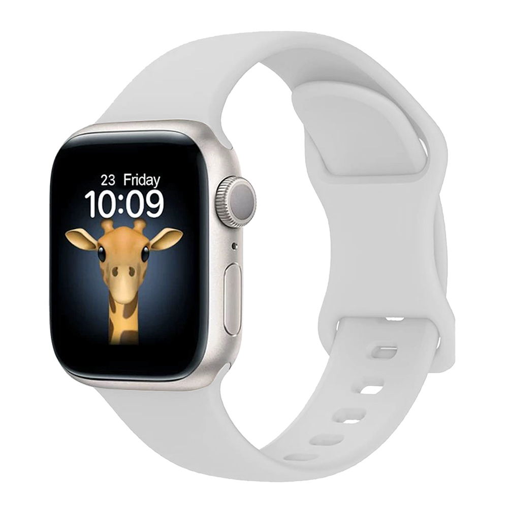 Apple Watch 10 46mm Uyumlu Zore KRD-131 Silikon Kordon Strap Kayış