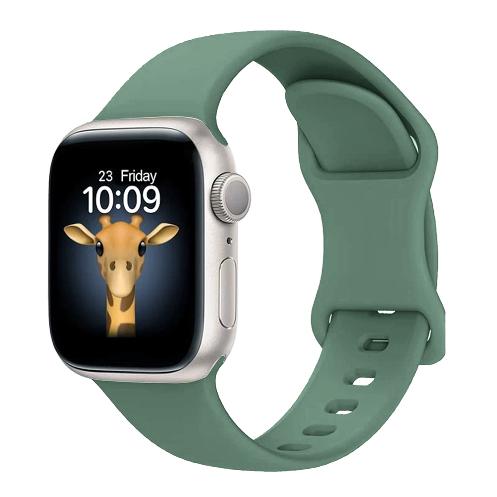 Apple Watch 10 46mm Uyumlu Zore KRD-131 Silikon Kordon Strap Kayış