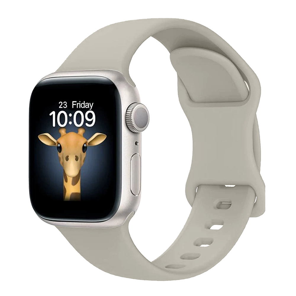 Apple Watch 10 46mm Uyumlu Zore KRD-131 Silikon Kordon Strap Kayış