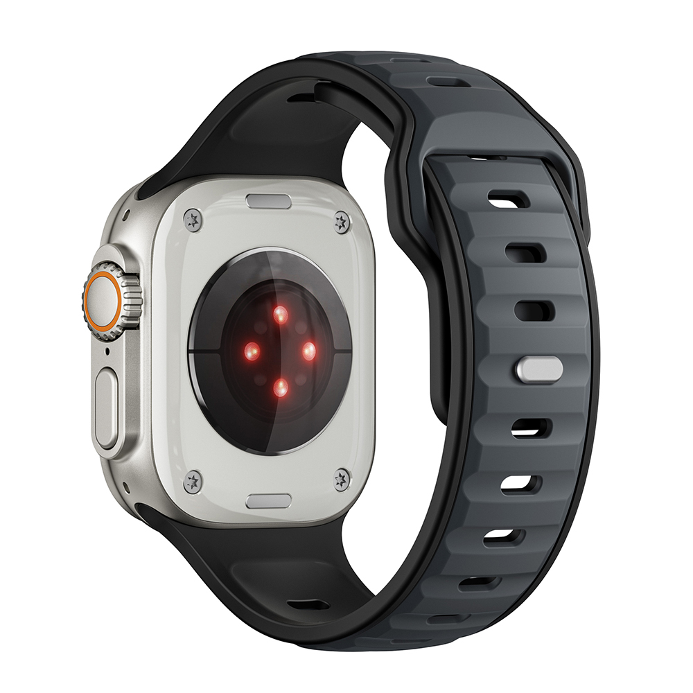 Apple Watch Ultra 49mm Uyumlu Zore KRD-135 Silikon Kordon Strap Kayış