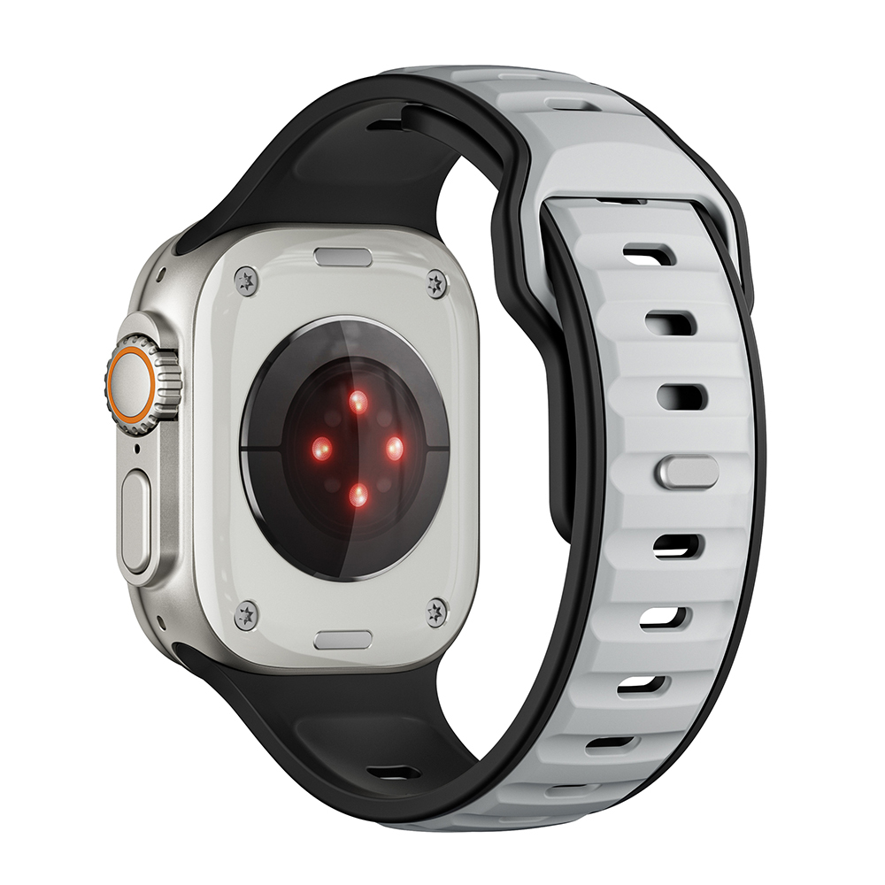 Apple Watch Ultra 49mm Uyumlu Zore KRD-135 Silikon Kordon Strap Kayış