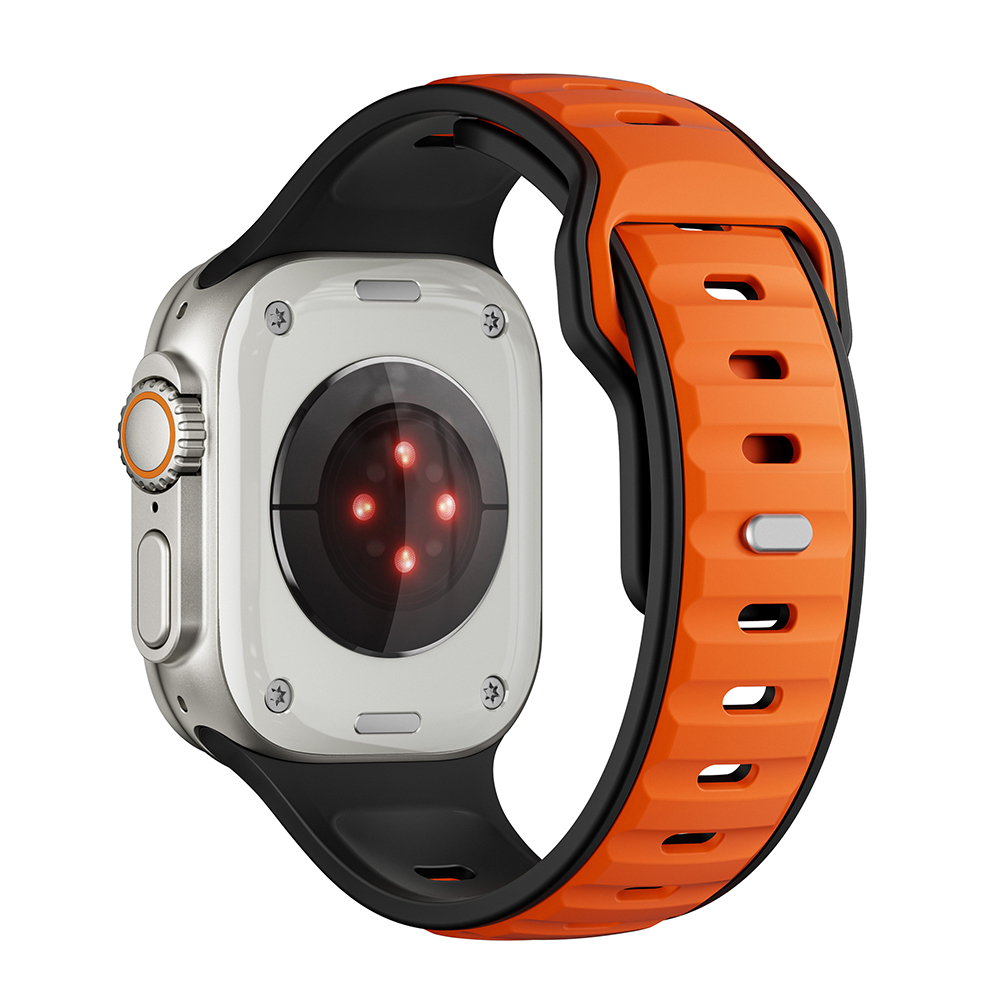Apple Watch Ultra 49mm Uyumlu Zore KRD-135 Silikon Kordon Strap Kayış