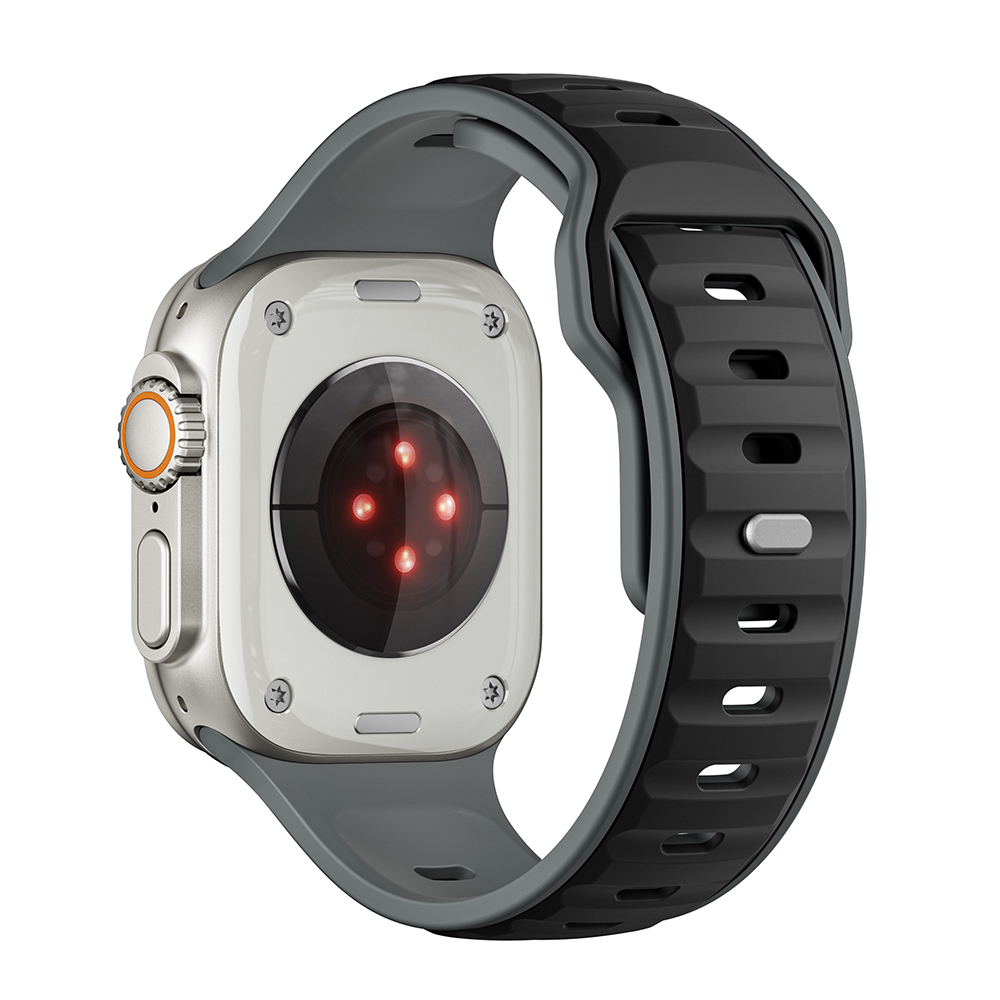 Apple Watch Ultra 49mm Uyumlu Zore KRD-135 Silikon Kordon Strap Kayış