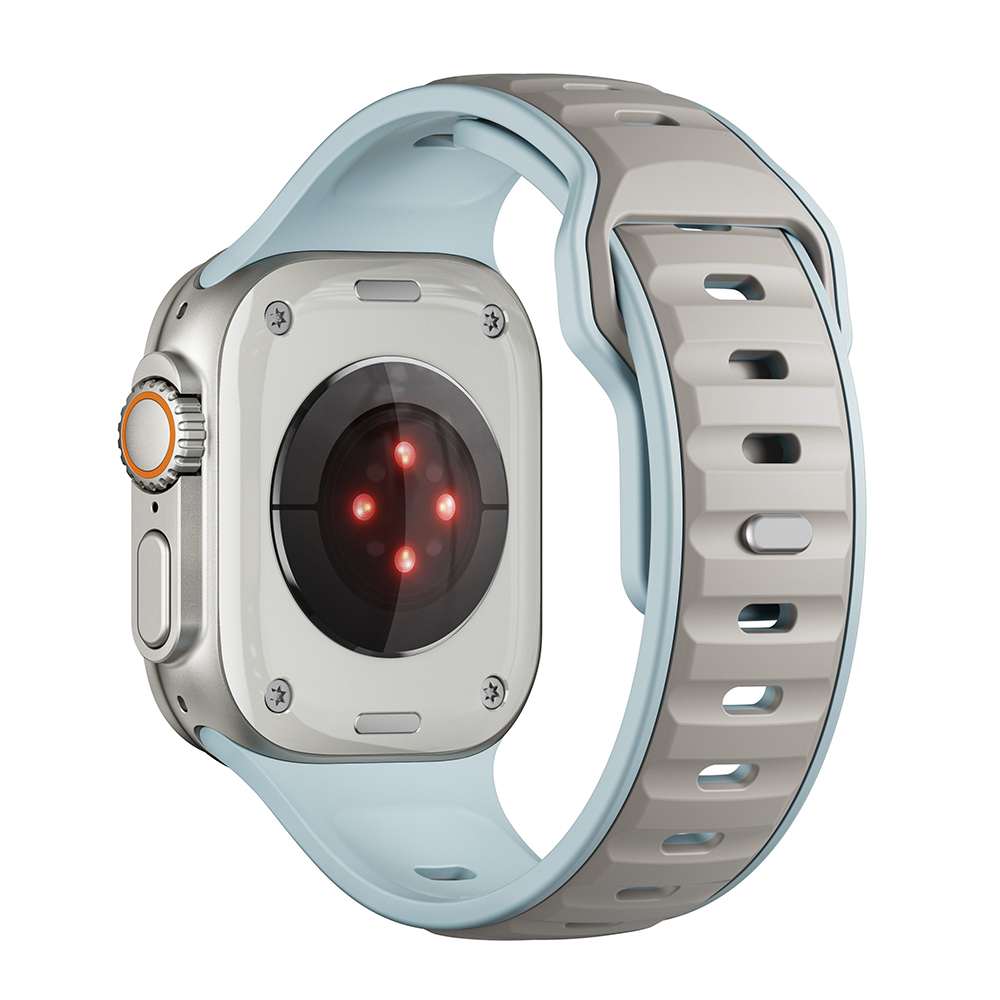 Apple Watch Ultra 49mm Uyumlu Zore KRD-135 Silikon Kordon Strap Kayış