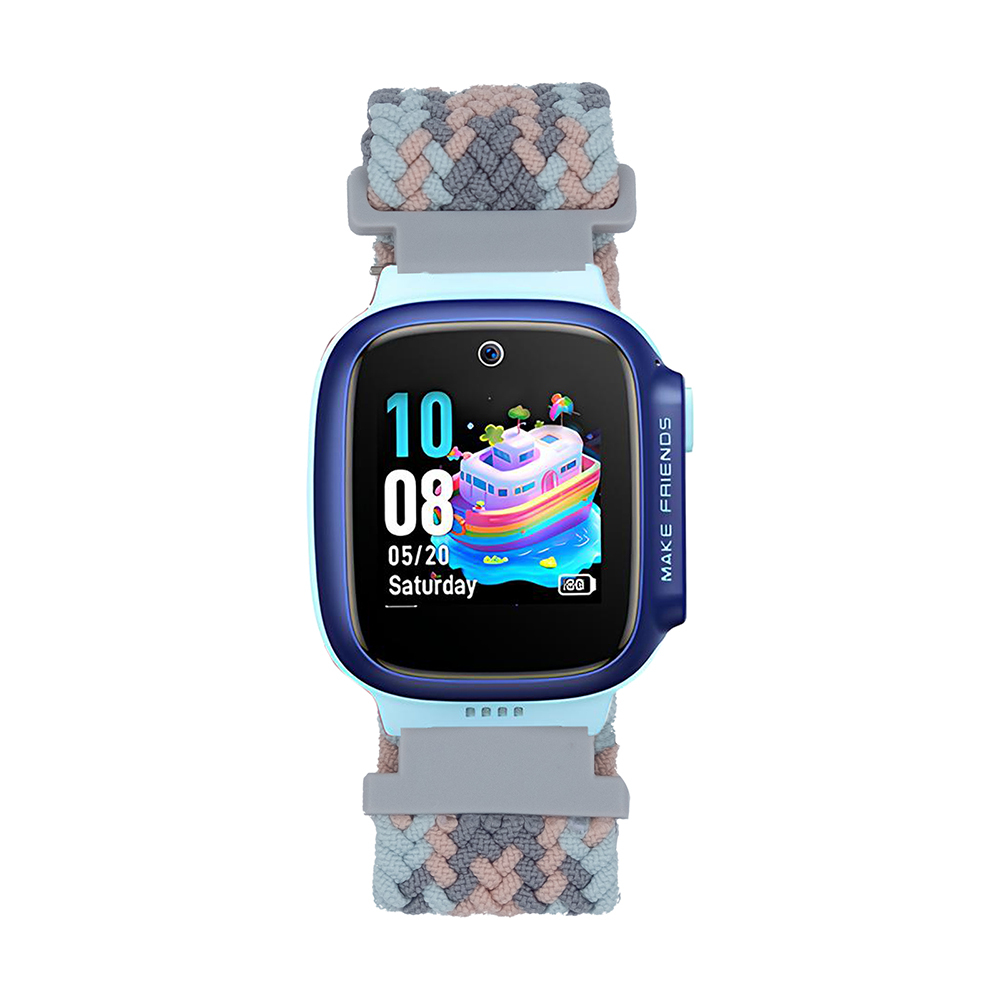 Huawei Watch GT5 Pro 42mm Uyumlu Zore KRD-139 Çocuklara Özel Örgü Kordon