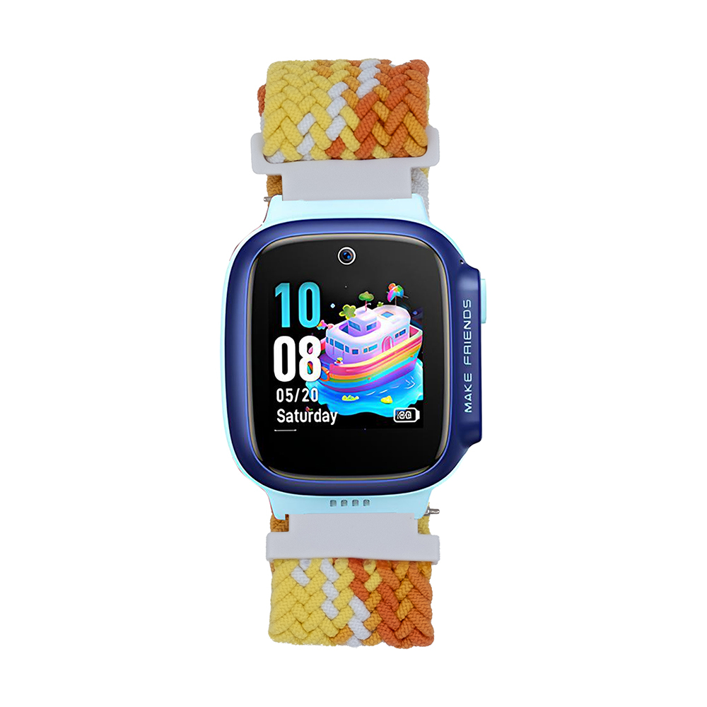 Huawei Watch GT5 Pro 42mm Uyumlu Zore KRD-139 Çocuklara Özel Örgü Kordon