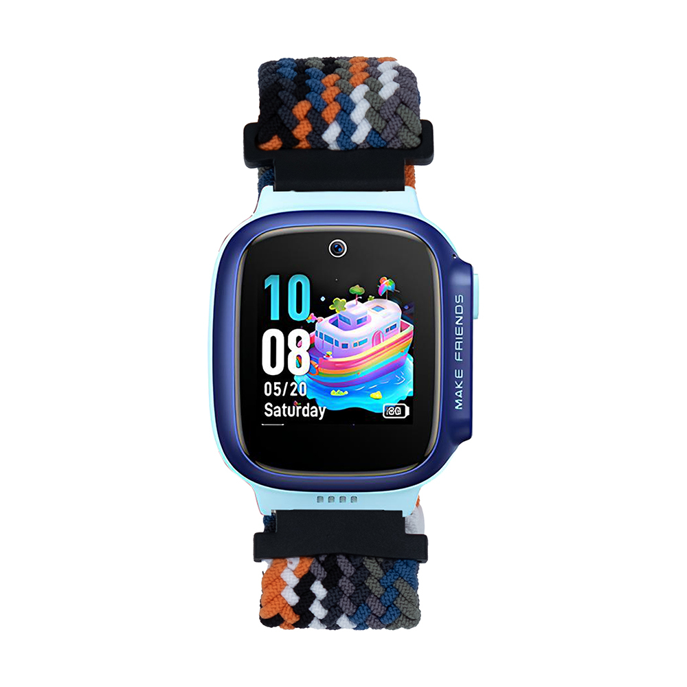 Huawei Watch GT5 Pro 42mm Uyumlu Zore KRD-139 Çocuklara Özel Örgü Kordon