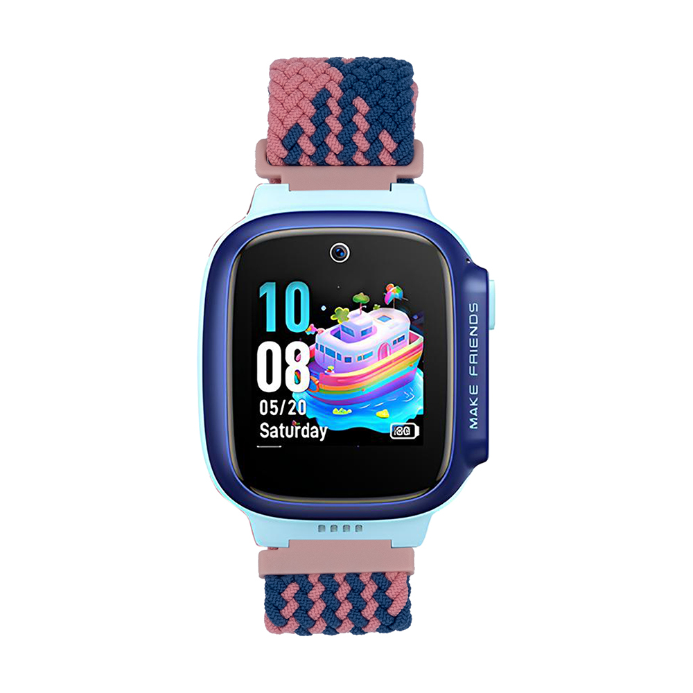 Huawei Watch GT5 Pro 42mm Uyumlu Zore KRD-139 Çocuklara Özel Örgü Kordon