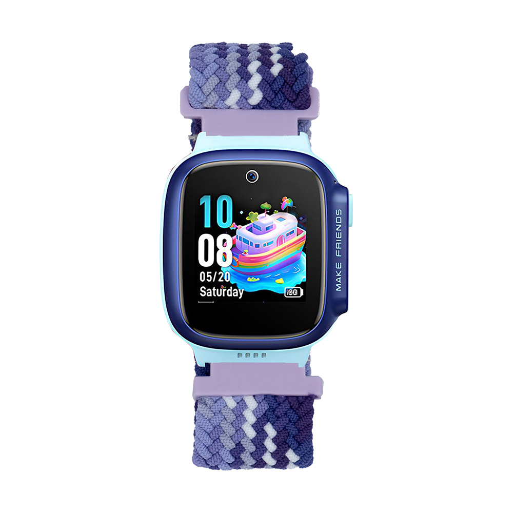 Huawei Watch GT5 Pro 42mm Uyumlu Zore KRD-139 Çocuklara Özel Örgü Kordon