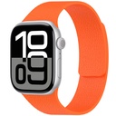Apple Watch 10 42mm Uyumlu Zore KRD-136 Kabartma Desenli Silikon Kordon