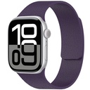 Apple Watch 10 42mm Uyumlu Zore KRD-136 Kabartma Desenli Silikon Kordon