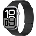 Apple Watch 10 46mm Uyumlu Zore KRD-136 Kabartma Desenli Silikon Kordon