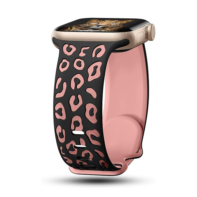 Apple Watch 10 42mm Uyumlu Zore KRD-140 Silikon Kordon Strap Kayış