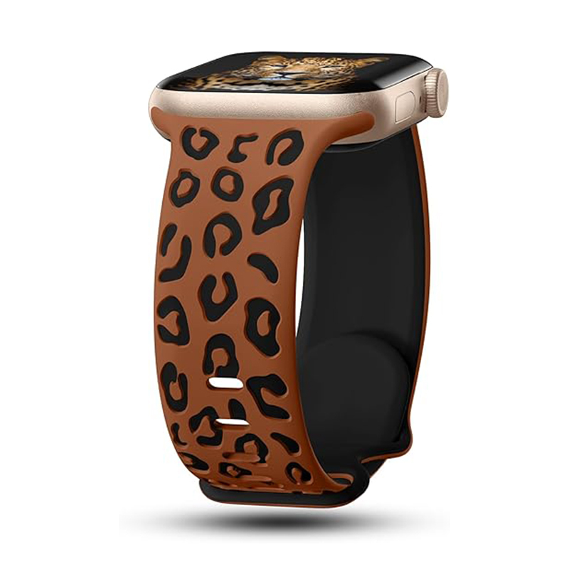Apple Watch 10 42mm Uyumlu Zore KRD-140 Silikon Kordon Strap Kayış