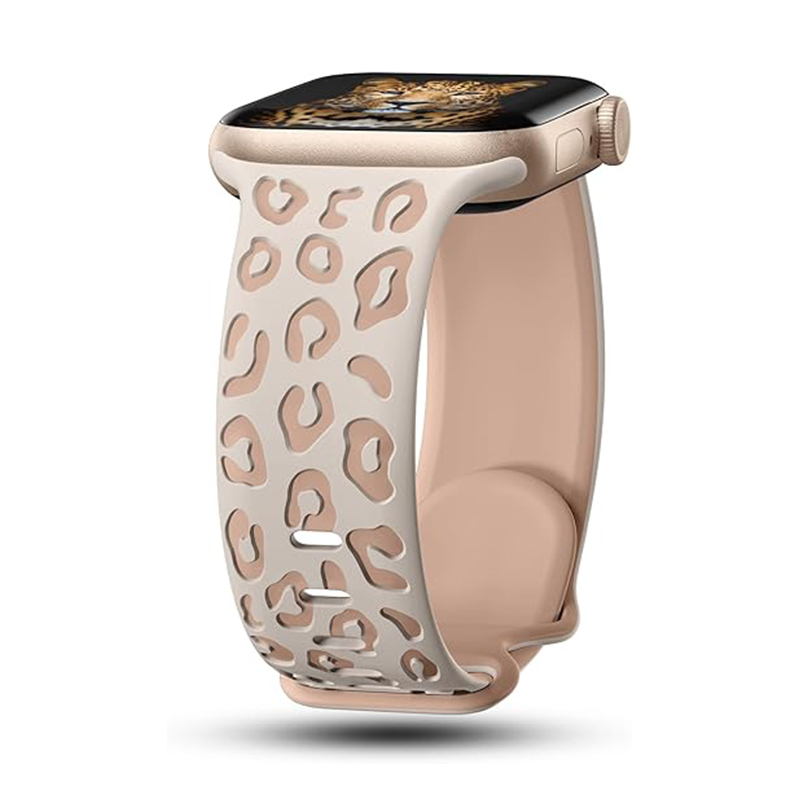 Apple Watch 10 42mm Uyumlu Zore KRD-140 Silikon Kordon Strap Kayış