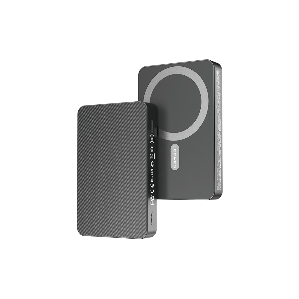 [RNZ-TA128035] Lenyes P32-1 M-safe Şarj Özellikli Aramid Fiber Powerbank 15W 10000mAh
