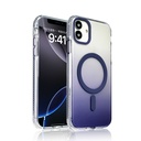 Apple iPhone 14 Pro Max Uyumlu Kılıf M-safe Şarj Özellikli Transparan Renk Geçişli Zore Toros Kapak