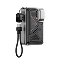 Wiwu Wi-P057 Knight Serisi Taşınabilir Wireless Type-C ve Lightning Kablolu Standlı PD Powerbank 35W 10000mAh