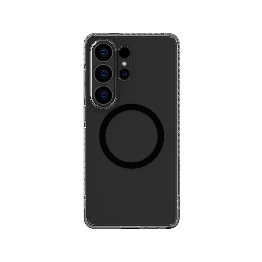 [RNZ-TA130233] Samsung Galaxy S26 Ultra Uyumlu Kılıf M-Safe Şarj Özellikli Airbag Tasarımlı AmazingThing Titan Mag Case Serisi Kapak (Siyah)
