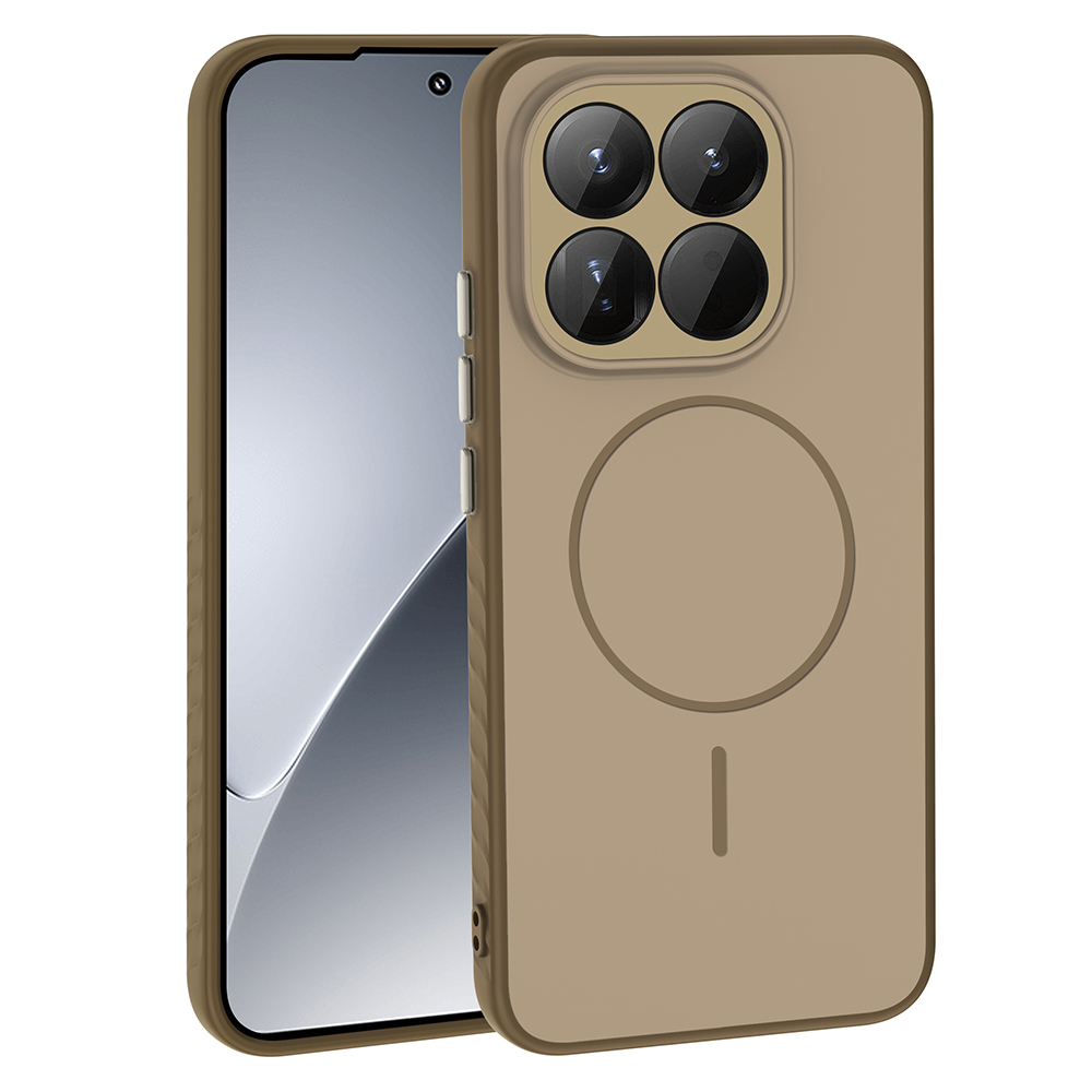 Xiaomi 15T Uyumlu Kılıf M-safe Şarj Özellikli Zore Tea Kapak