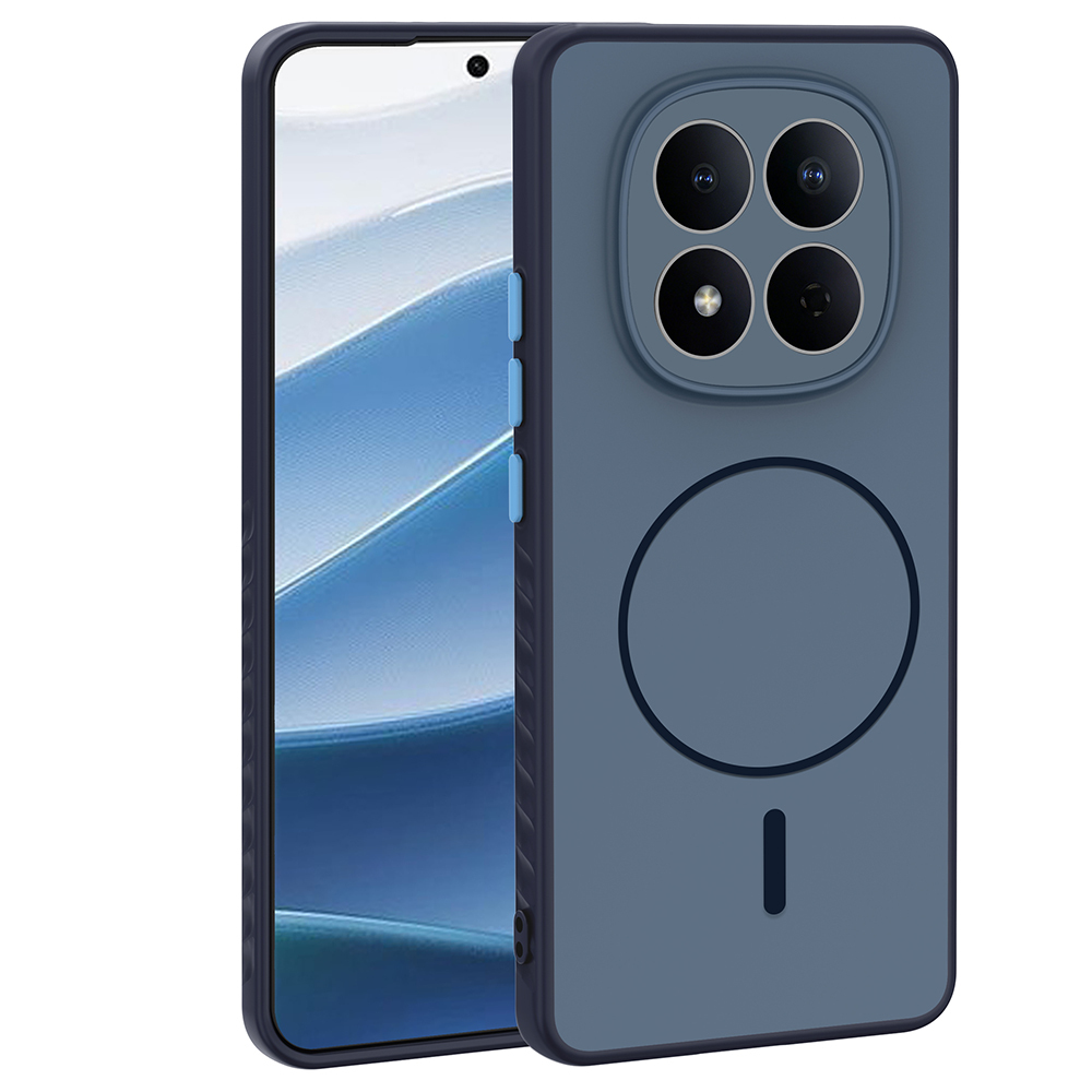 Xiaomi Redmi Note 15 5G Uyumlu Kılıf M-safe Şarj Özellikli Zore Tea Kapak