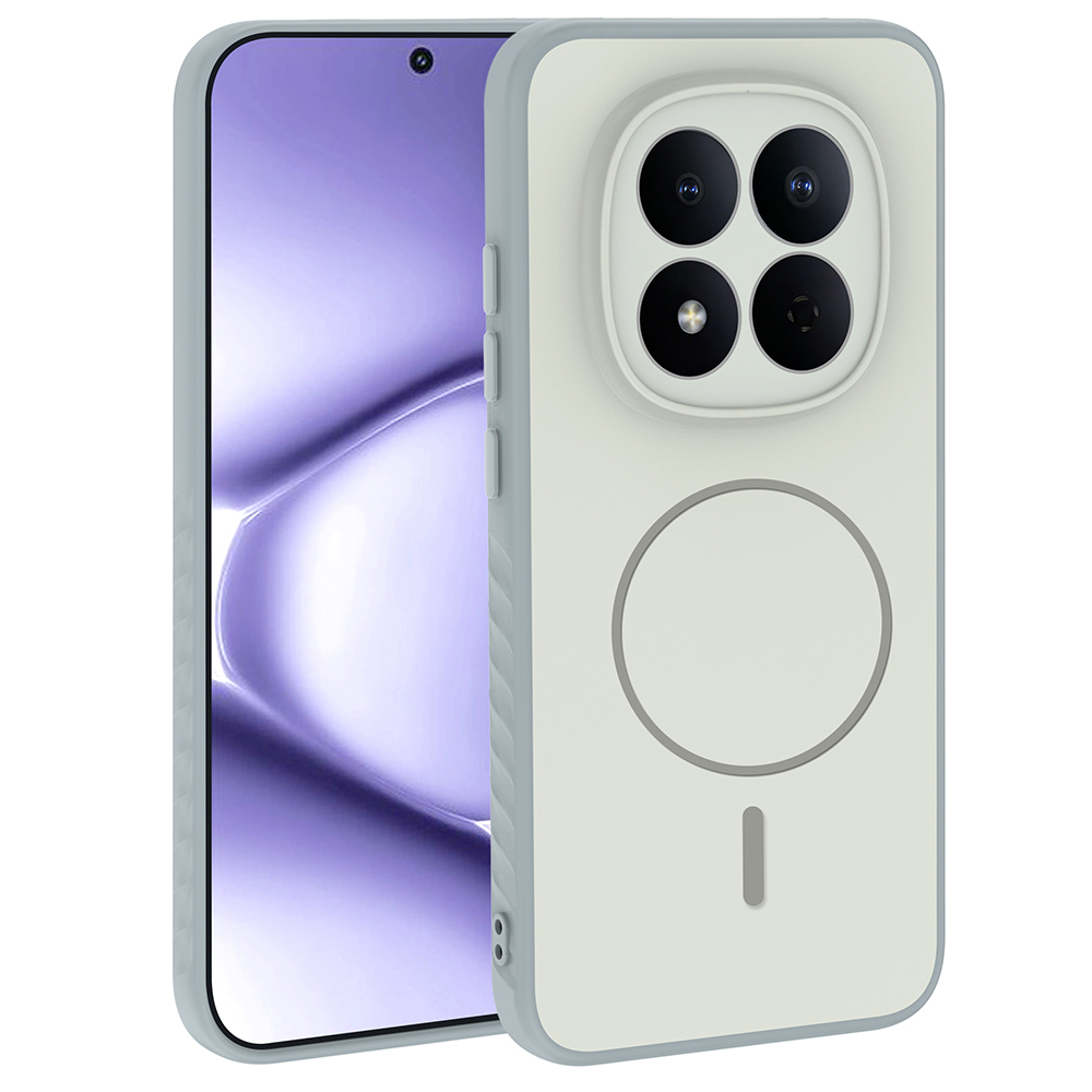 Xiaomi Redmi Note 15 Pro Uyumlu Kılıf M-safe Şarj Özellikli Zore Tea Kapak