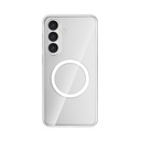 Samsung Galaxy S26 Plus Uyumlu Kılıf M-safe Şarj Özellikli Transparan Sert PC Wlons Pita Kapak