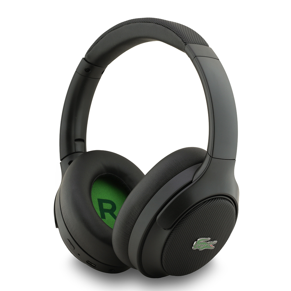 Lacoste Orjinal Lisanslı LH01 ANC Taşıma Çantalı Katlanabilir Kulak Üstü Bluetooth Kulaklık v5.4
