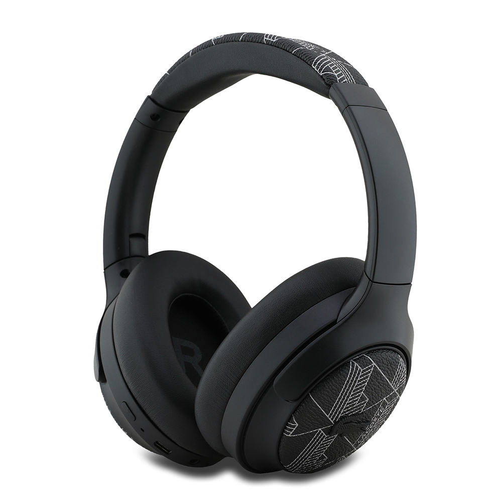 Lacoste Orjinal Lisanslı LH01 ANC Taşıma Çantalı Katlanabilir Kulak Üstü Bluetooth Kulaklık v5.4