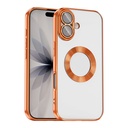 Apple iPhone 17 Uyumlu Kılıf Kamera Korumalı Logo Gösteren Zore Omega Kapak