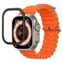 Apple Watch Ultra 49mm Uyumlu Mohseven iWatch Serisi Safir Akıllı Saat Temperli Cam Ekran Koruyucu