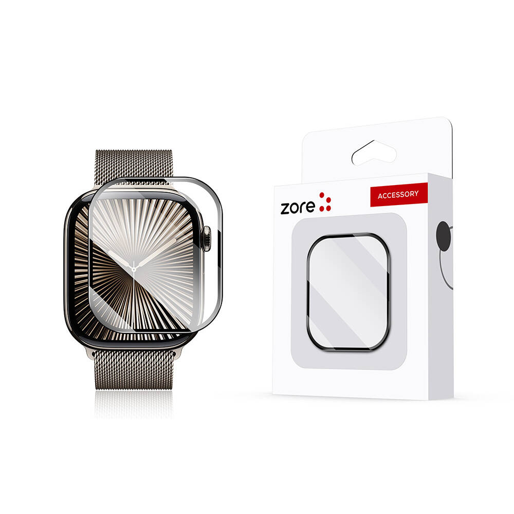 Apple Watch 10 46mm Uyumlu Zore PMMA Pet Saat Ekran Koruyucu