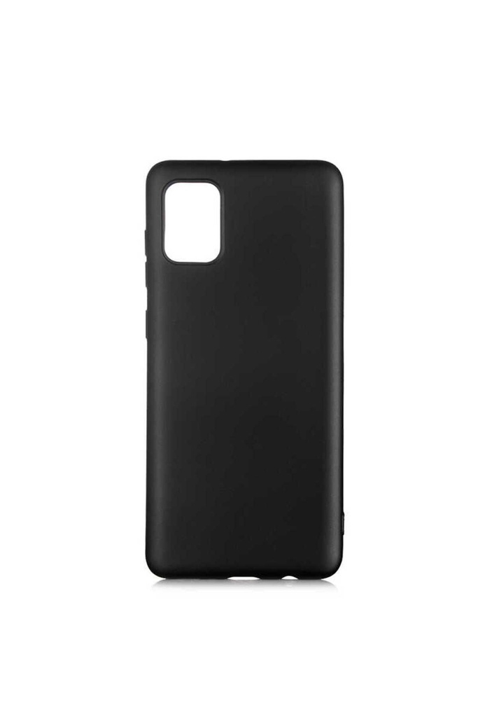 [RNZ-TA40442] Samsung Galaxy A31 Uyumlu Kılıf Zore Premier Silikon Kapak (Siyah)