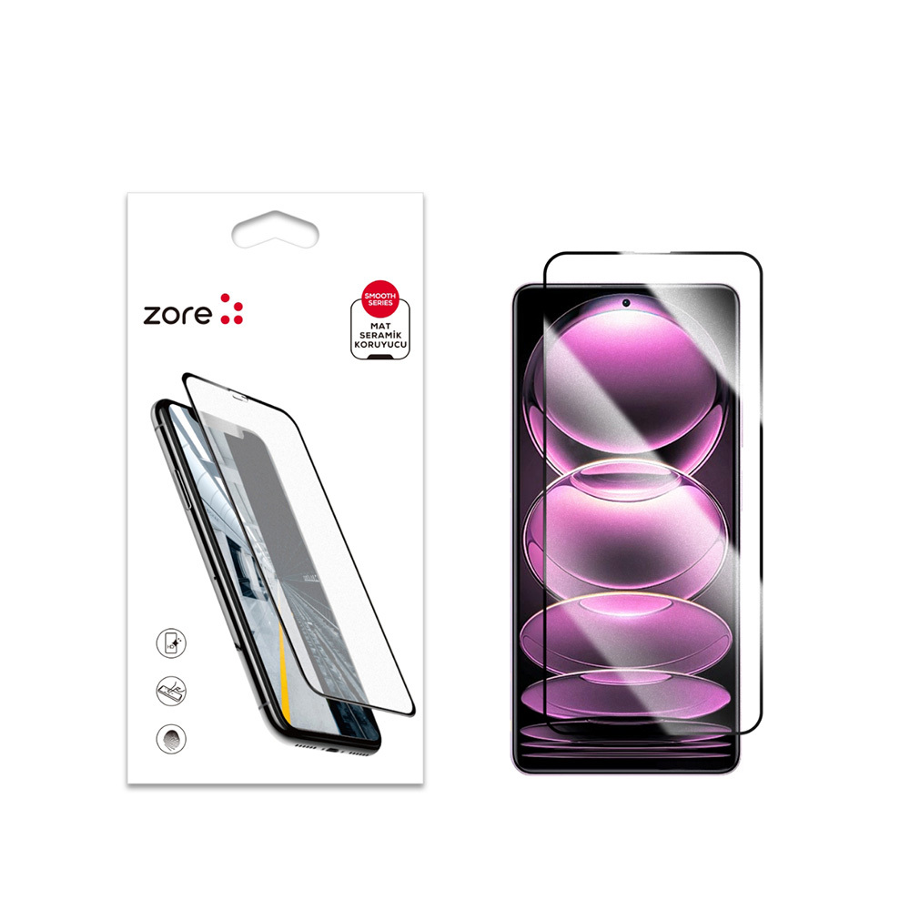 [RNZ-T34108] Xiaomi Redmi Note 12 Pro 5G Uyumlu Zore Mat Seramik Ekran Koruyucu