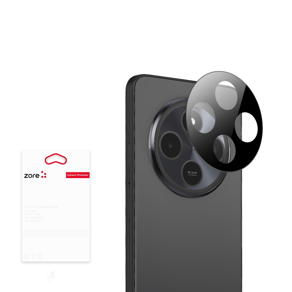 [RNZ-TA111912] Xiaomi Redmi 14C 4G Uyumlu Zore 3D Kamera Camı