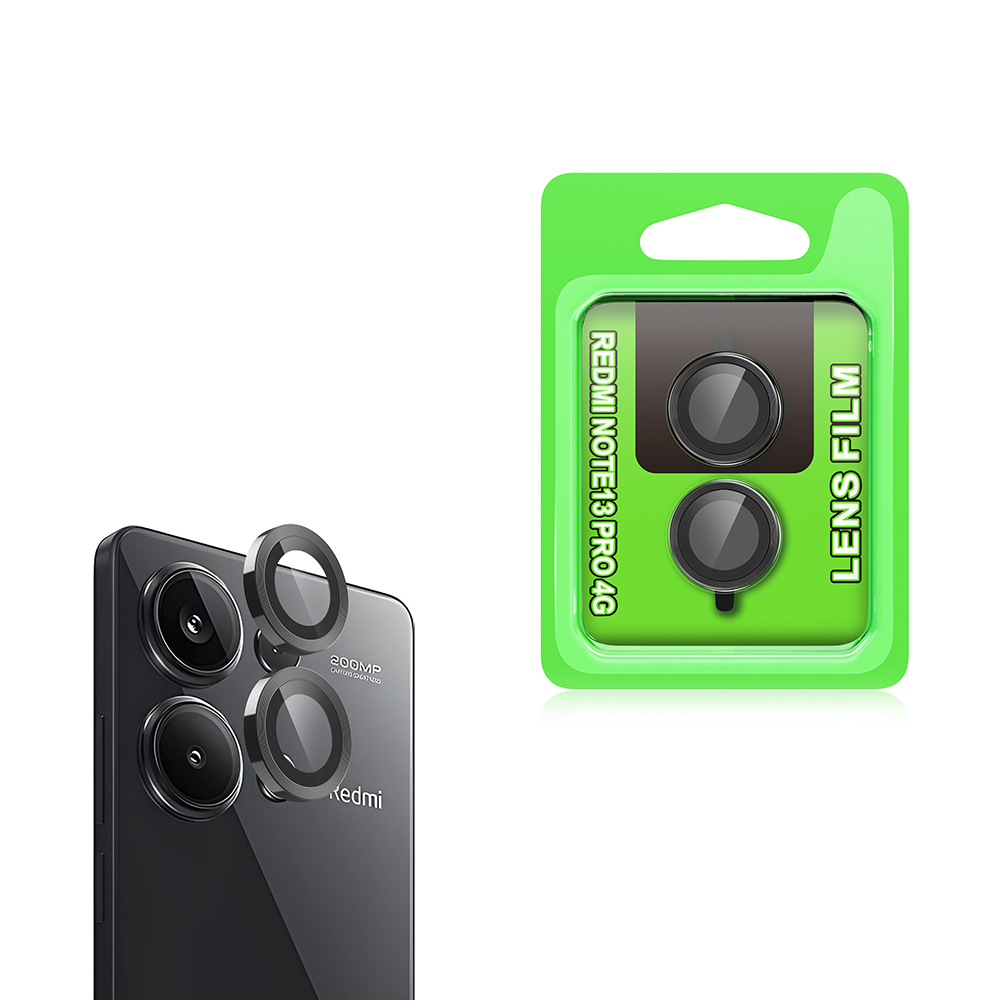 [RNZ-TA115143] Xiaomi Redmi Note 13 Pro 4G Uyumlu Zore CL-07 Kamera Lens Koruyucu