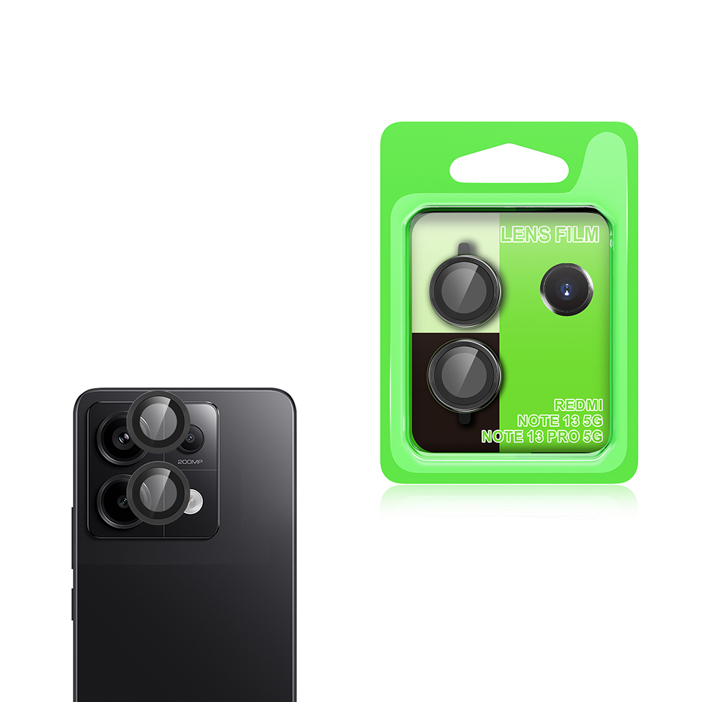 [RNZ-TA115144] Xiaomi Redmi Note 13 Pro 5G Uyumlu Zore CL-07 Kamera Lens Koruyucu