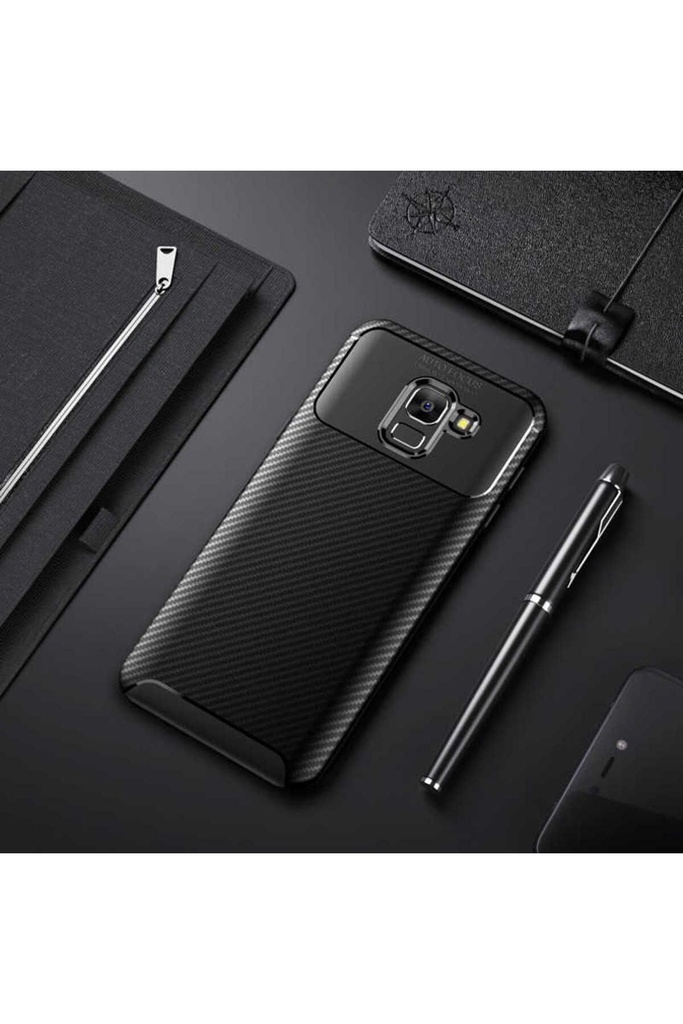 Samsung Galaxy J6 Uyumlu Kılıf Zore Negro Silikon Kapak