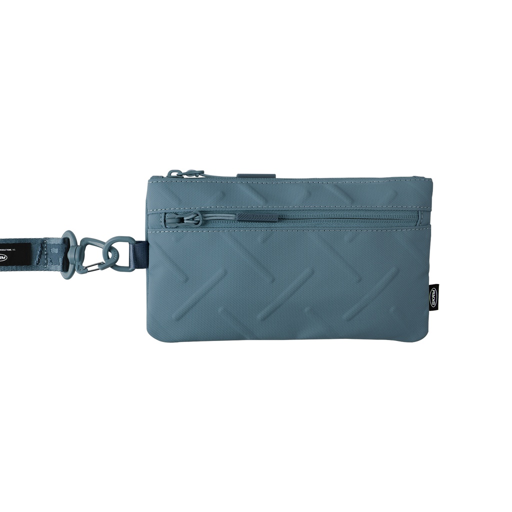 Skinarma Clutch Juno Boyun Askı Kayışlı Çapraz Vücut Çantası (Gri)