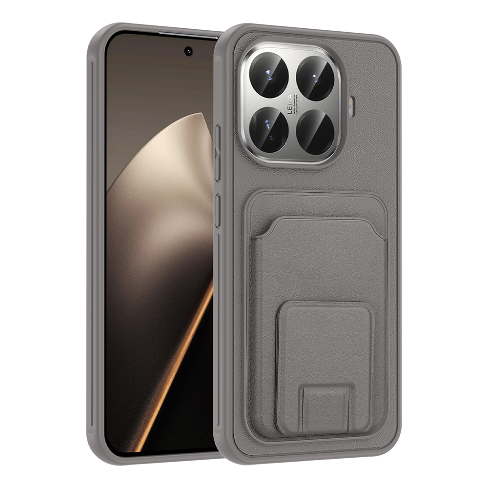 Xiaomi 15T Pro Uyumlu Kılıf Kartlıklı TPU Zore Bikart Kapak