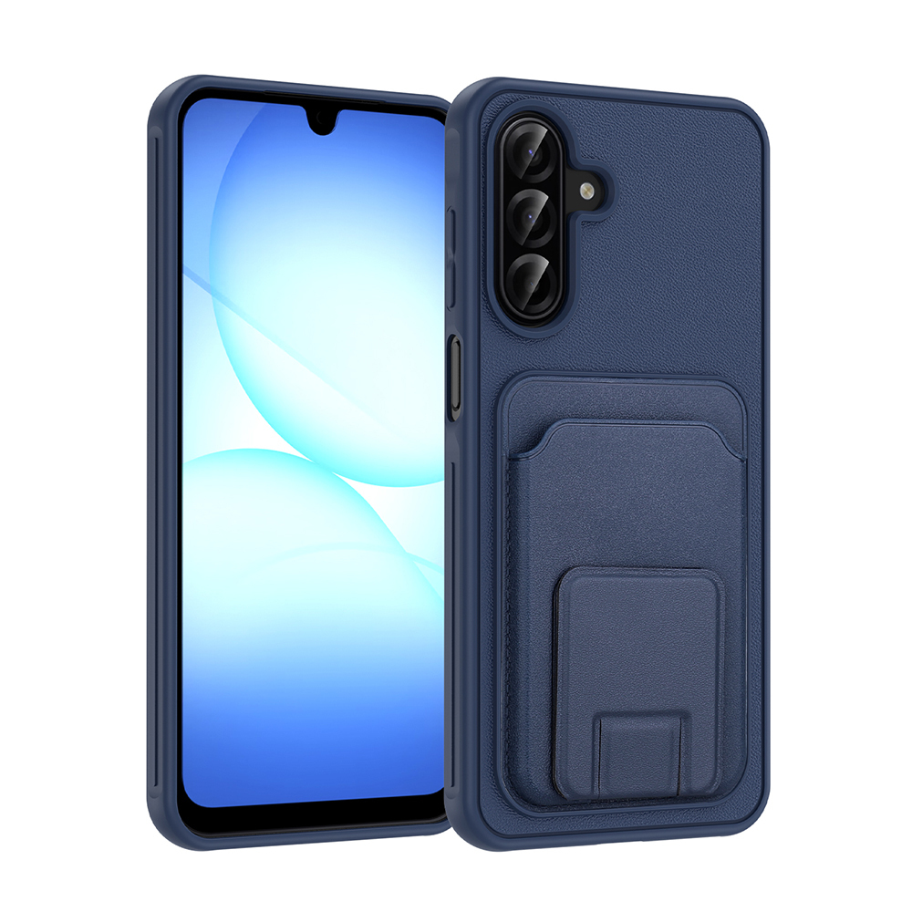 Samsung Galaxy A17 Uyumlu Kılıf Kartlıklı TPU Zore Bikart Kapak