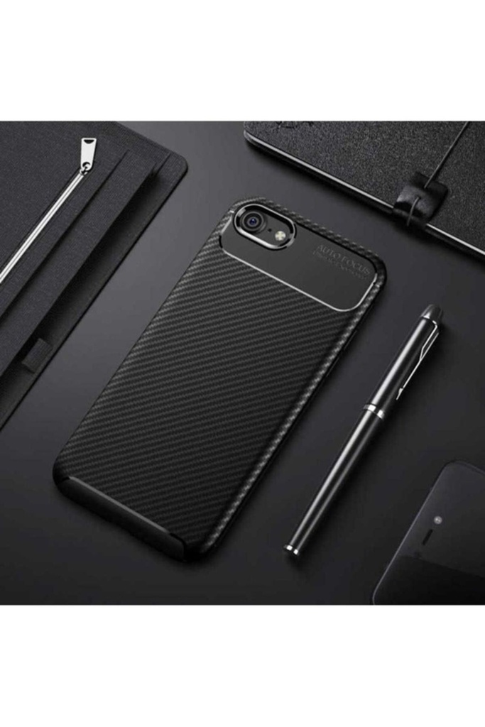 [RNZ-TA15007] Apple iPhone 6 Uyumlu Kılıf Zore Negro Silikon Kapak (Siyah)