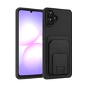 Samsung Galaxy A07 Uyumlu Kılıf Kartlıklı TPU Zore Bikart Kapak