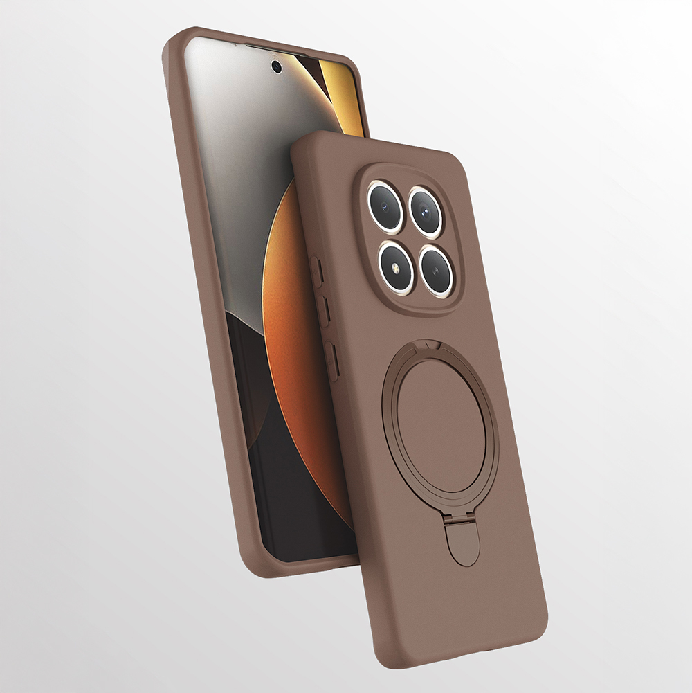 Xiaomi Redmi Note 15 Pro Uyumlu Kılıf M-safe Şarj Özellikli Standlı Zore Samara Kapak