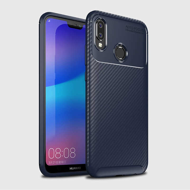 Huawei P20 Lite Uyumlu Kılıf Zore Negro Silikon Kapak