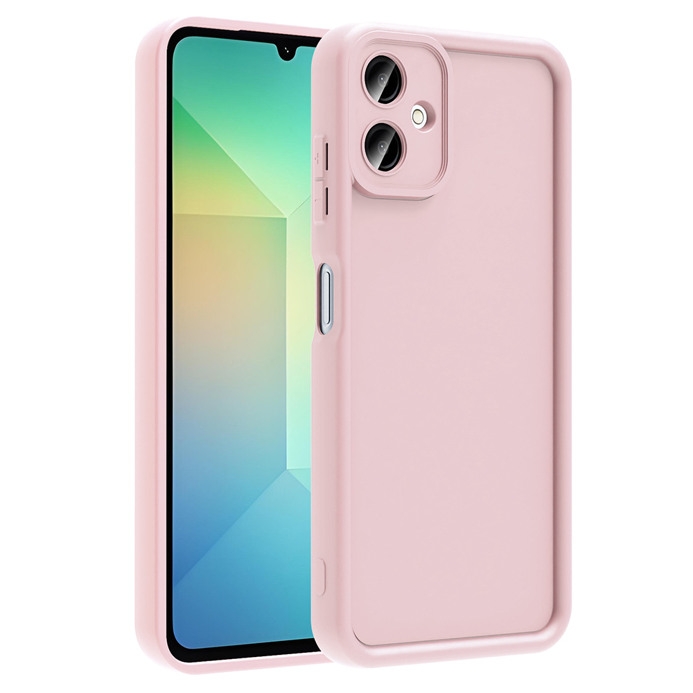 Samsung Galaxy A07 Uyumlu Kılıf Kamera Korumalı Zore Ananas Kapak
