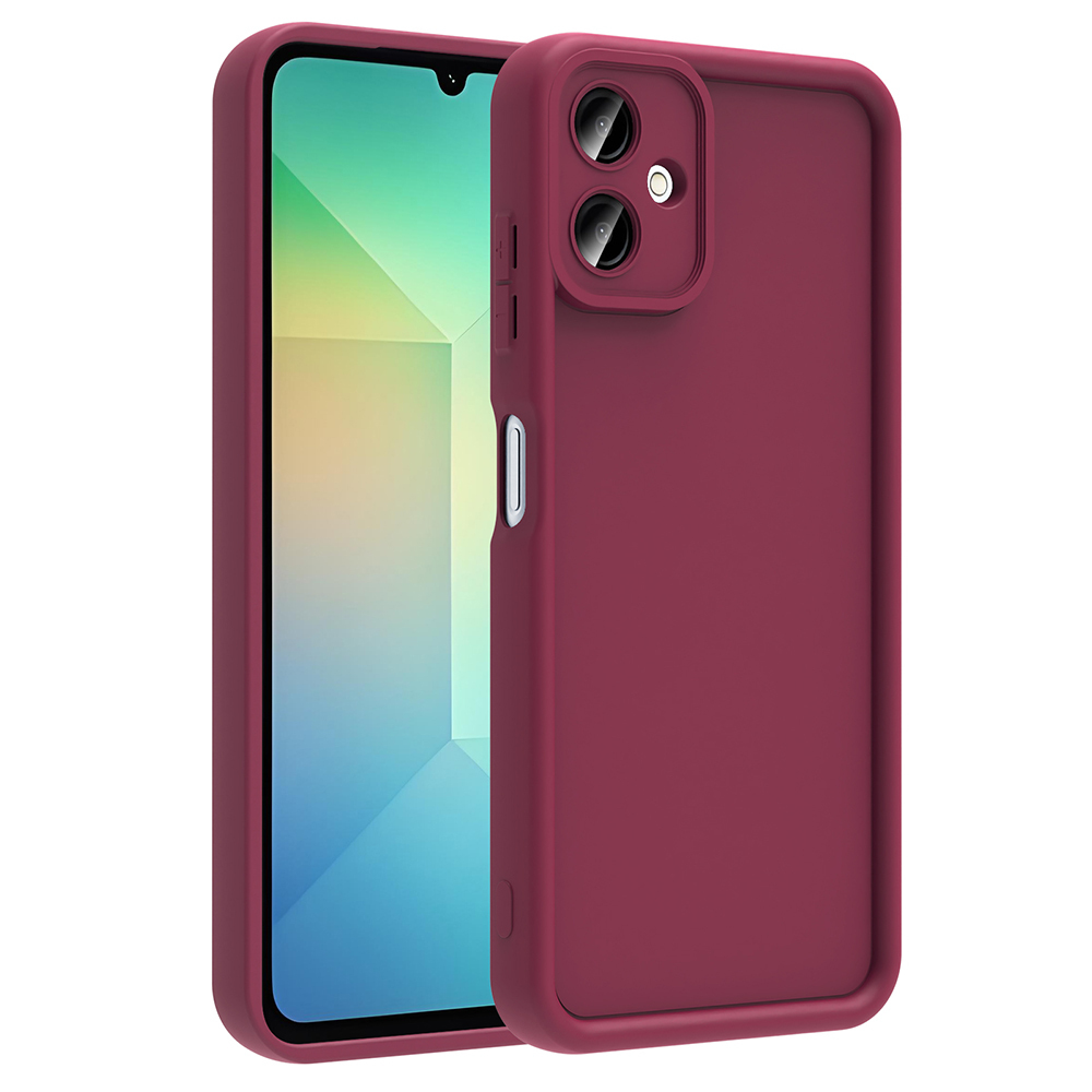 Samsung Galaxy A07 Uyumlu Kılıf Kamera Korumalı Zore Ananas Kapak