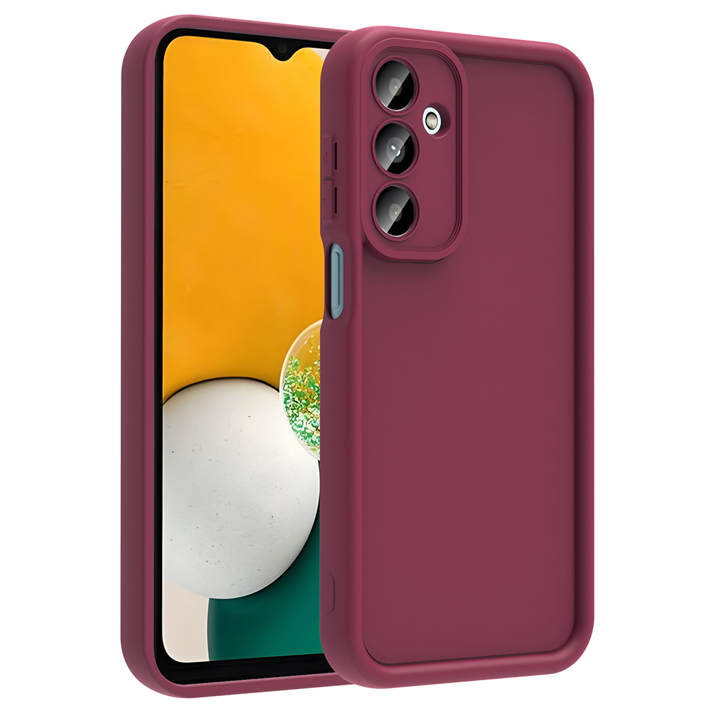 Samsung Galaxy A17 Uyumlu Kılıf Kamera Korumalı Zore Ananas Kapak