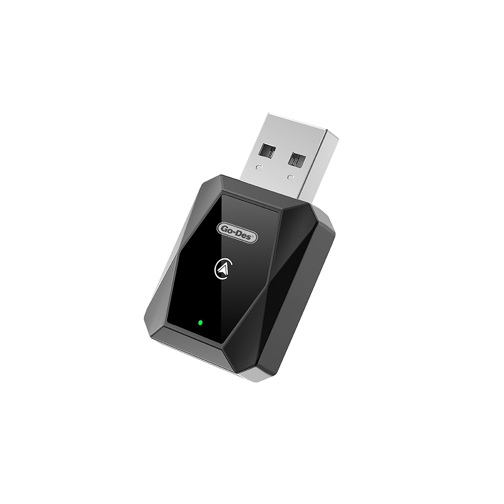 [RNZ-TA129688] Go Des GD-BT212 Android Auto Destekli CarPlay USB Bluetooth Wireless Transmitter Adaptör